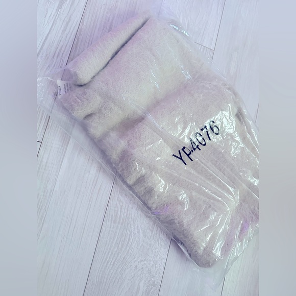 NEW Luxe Bohemian Faux Mohair Knit Cardigan | BEIGE - Picture 6 of 6